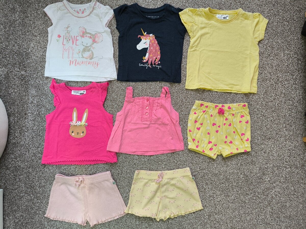 Set letního oblečení pro holčičku vel. 62 – 68 - 8