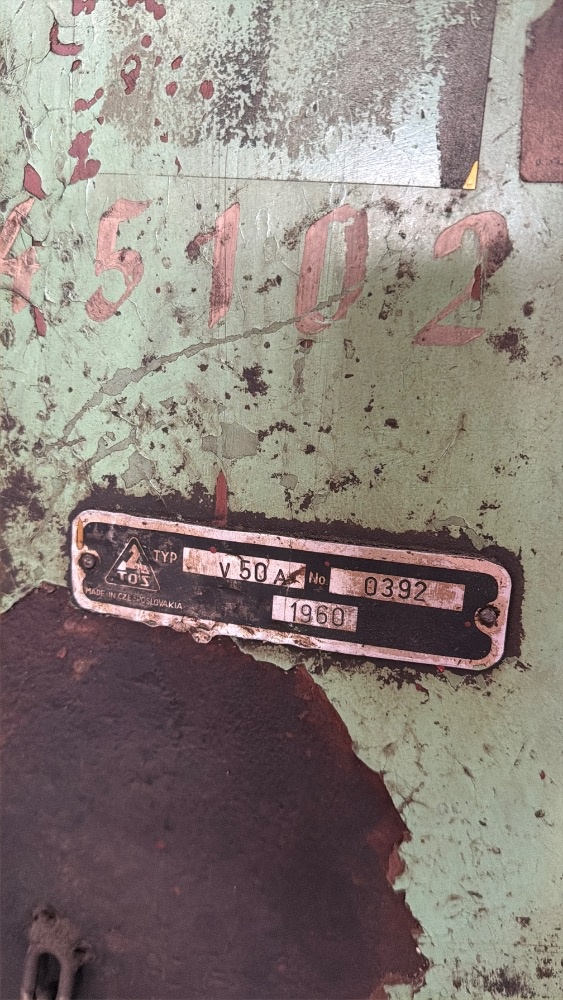 Vrtačka velká V50 A typ 0392 - 8