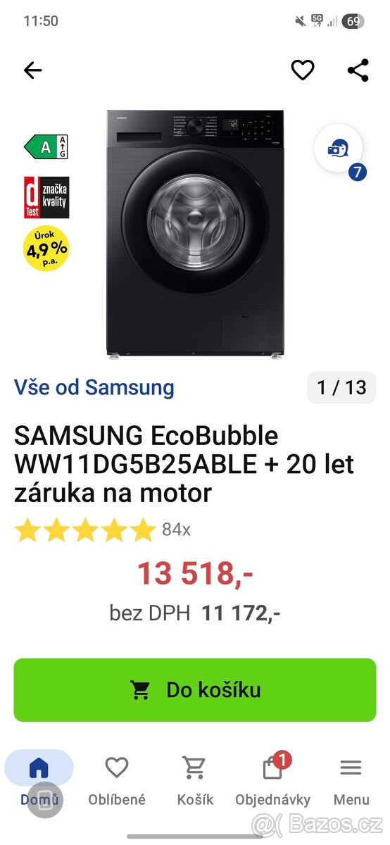 Pračka (Zánovní) - 8