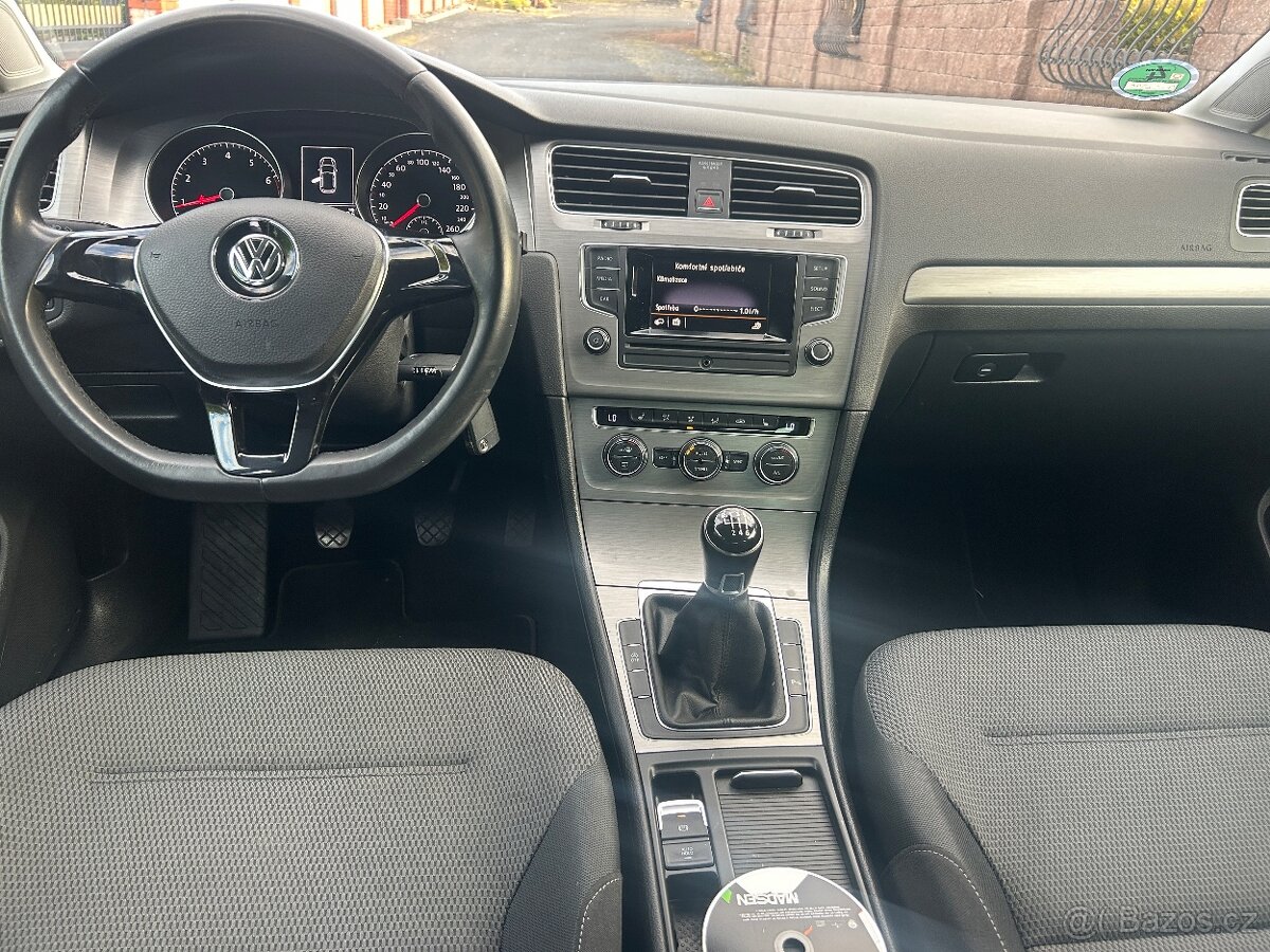 VW Golf VII ,7, 1.4TSI,92kw,138t.KM,R.V.2015,5DVER, servisní - 8