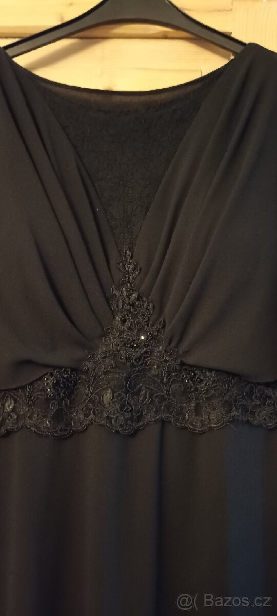 Šaty černé společenské - 8