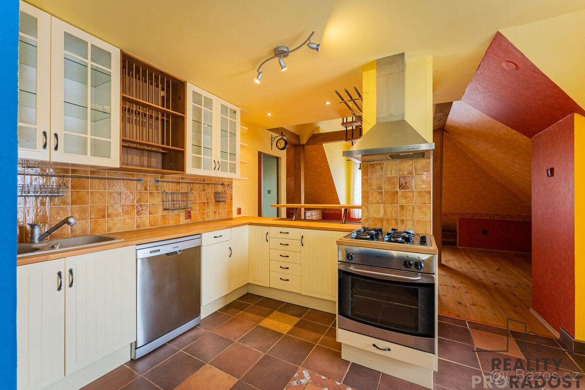 Pronájem bytu 2 + 1 o rozloze 70 m2 s terasou ve vile v Tepl - 8