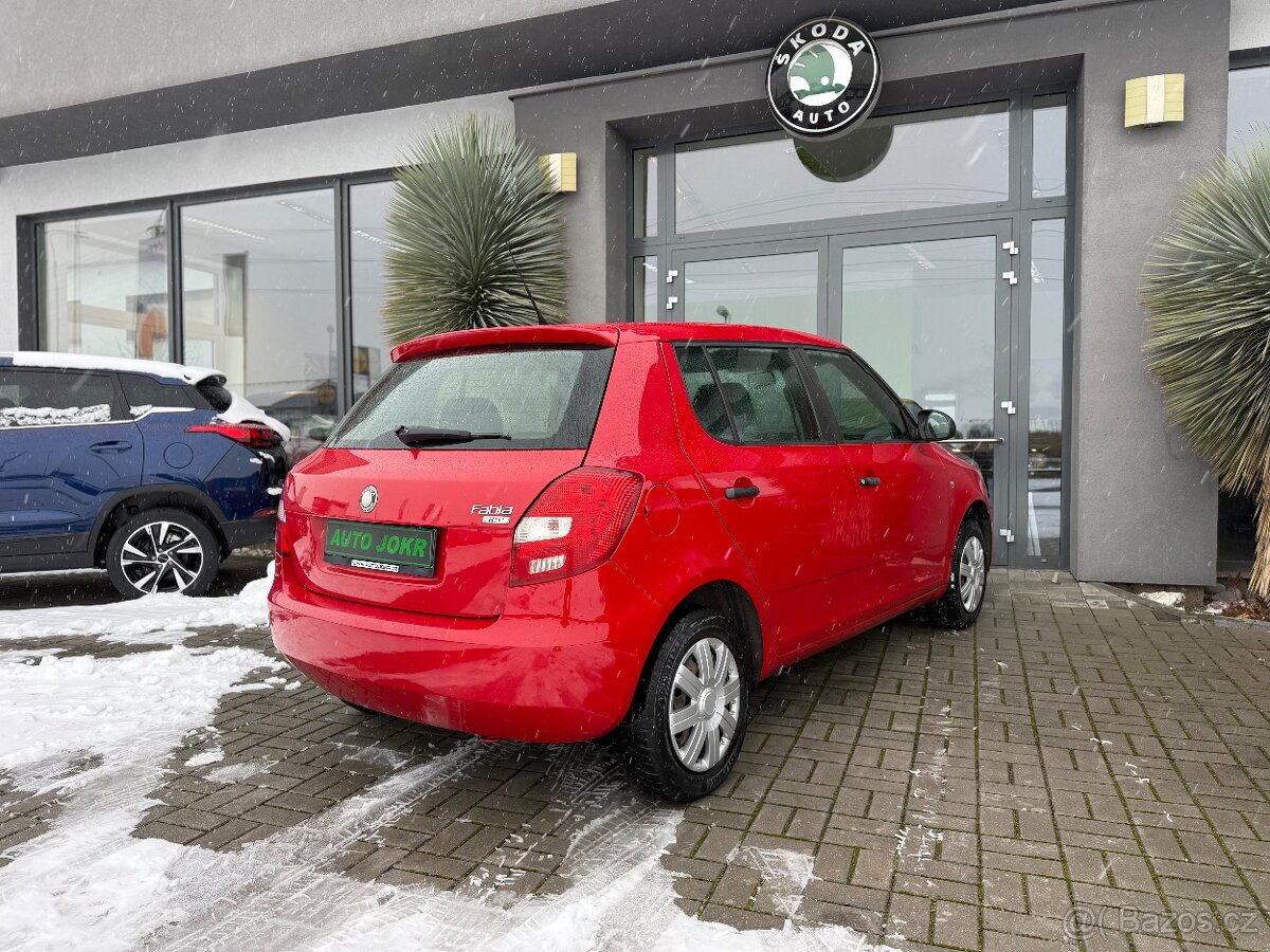 Škoda Fabia 1,2 HTP 44kW KLIMA TOP STAV - 8