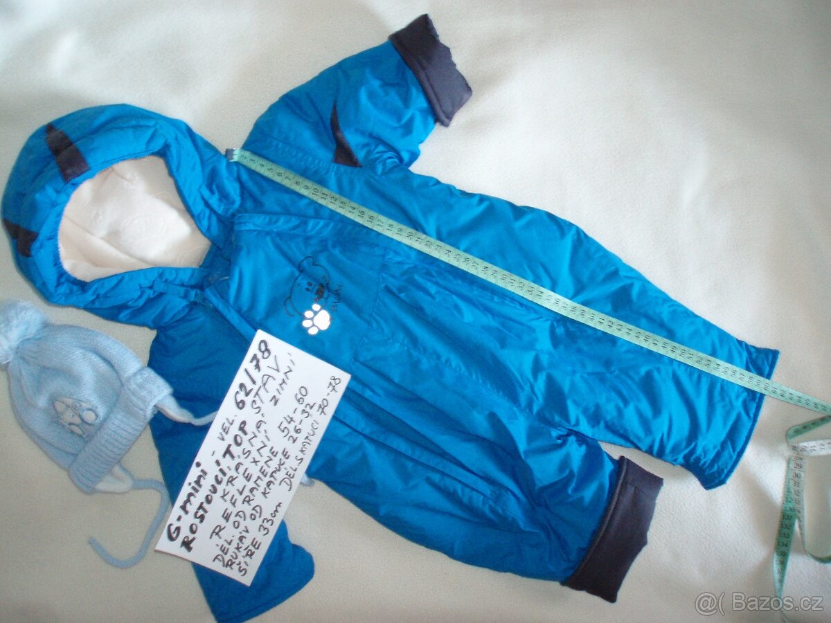 G-mini kojenecká zimní kombinéza - 8