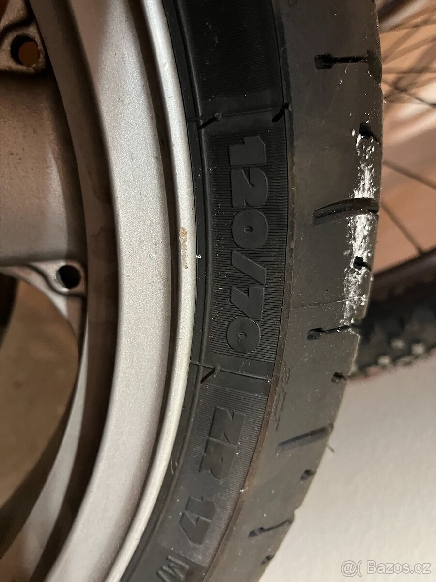 Originál kola s pneu Kawasaki ZZR 1200 - 8