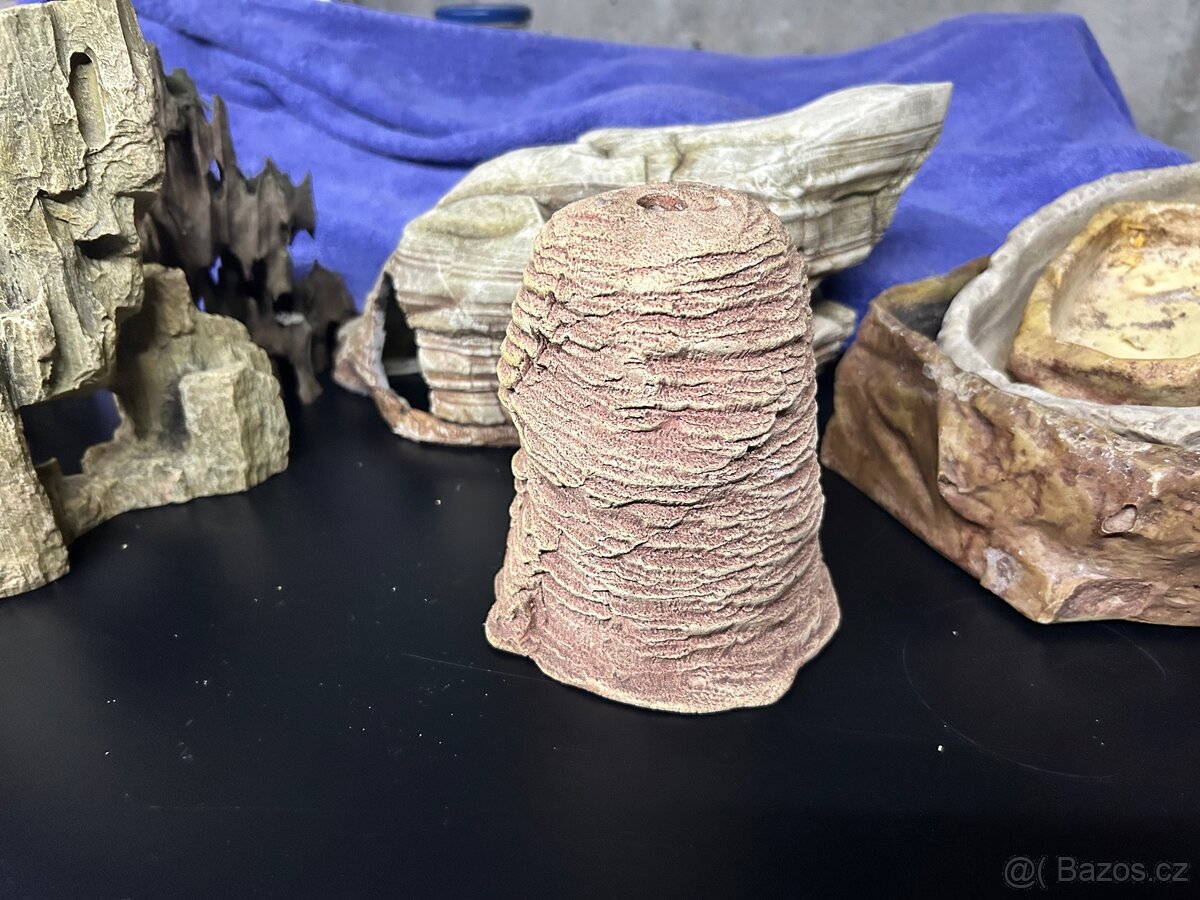 Akvárium terárium dekorace - 8