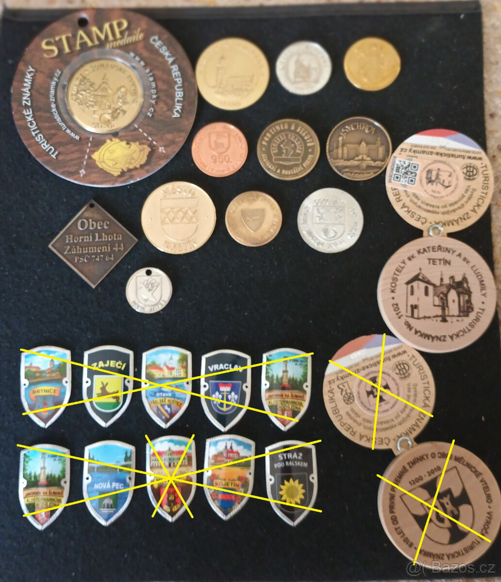 Prodám turistické známky+ placky - 8