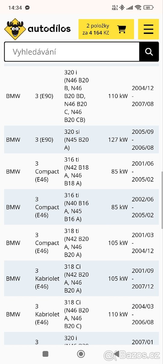 Řemenice servopumpy BMW - 8