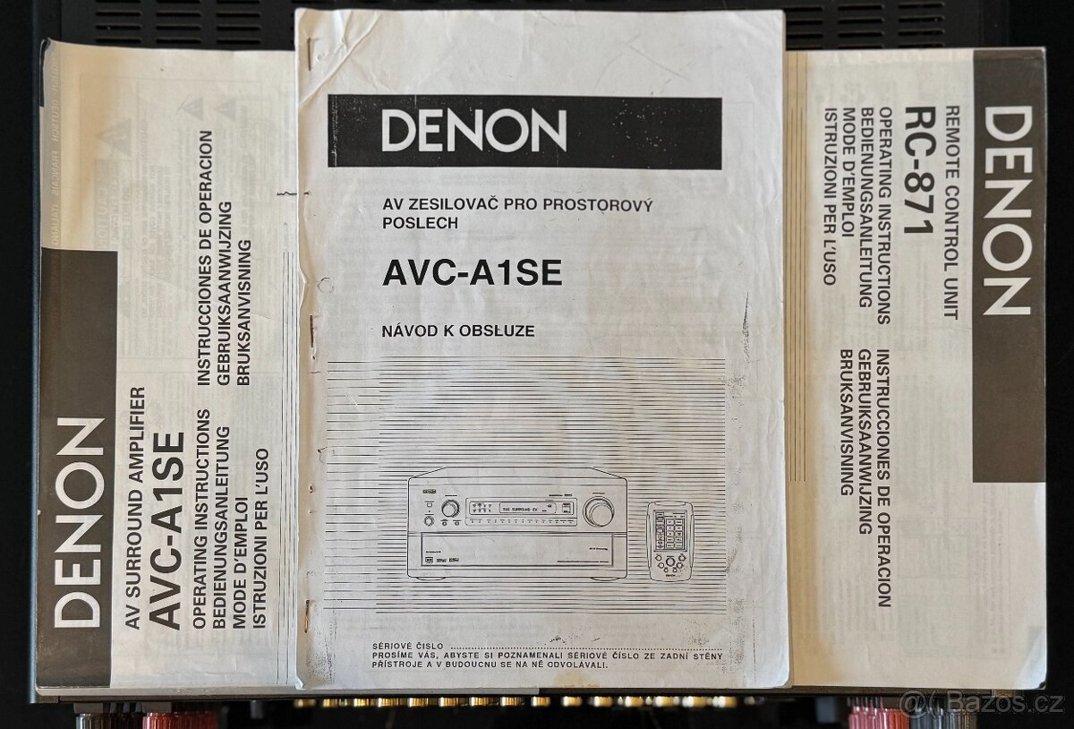 Denon AVC-A1SE - Referenční High End - AV Receiver - 8