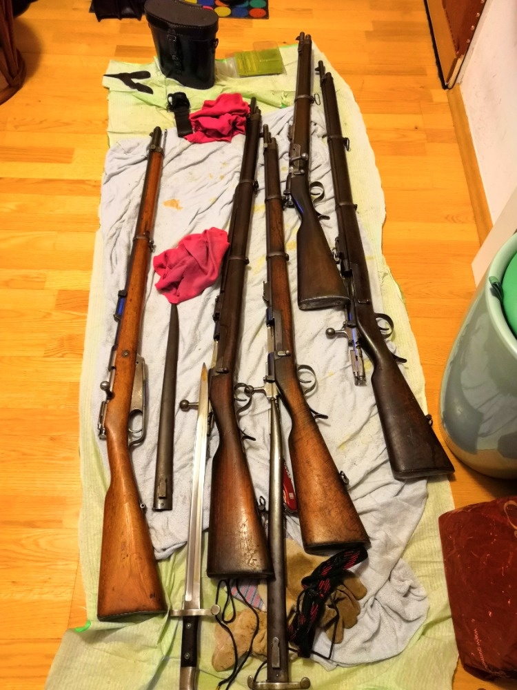 Pušky Steyr M1886 - Kropatschek + ostatní - 8