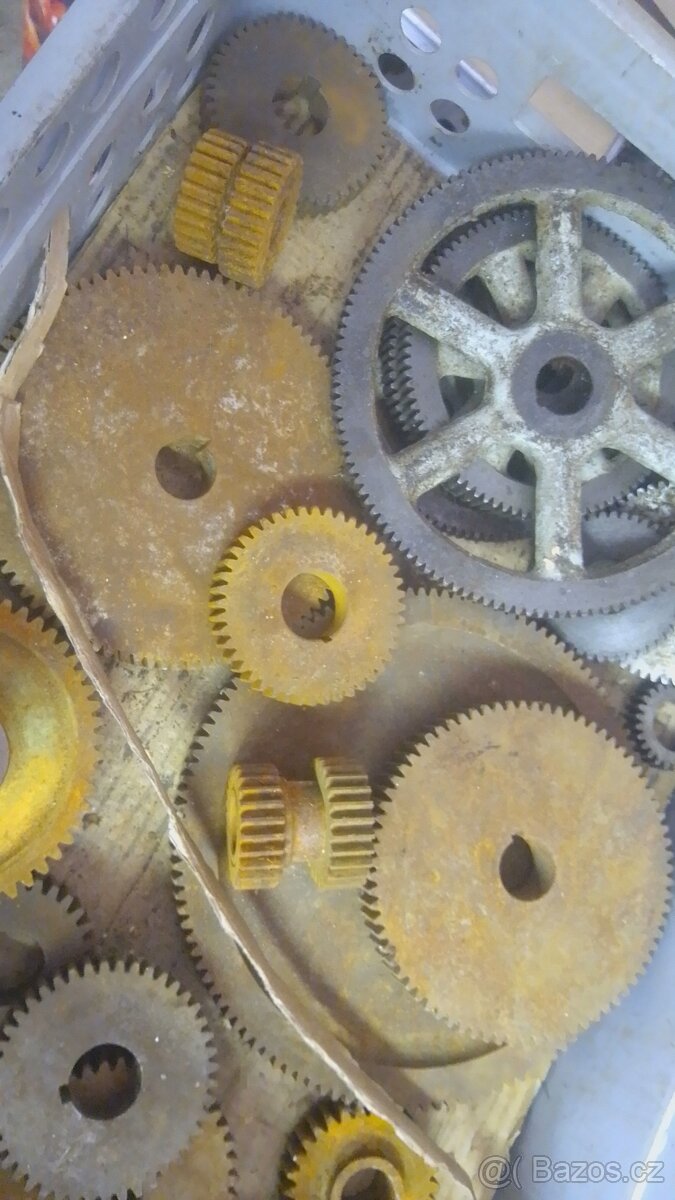 Kola převodovka soustruh závity obrábění kov - 8