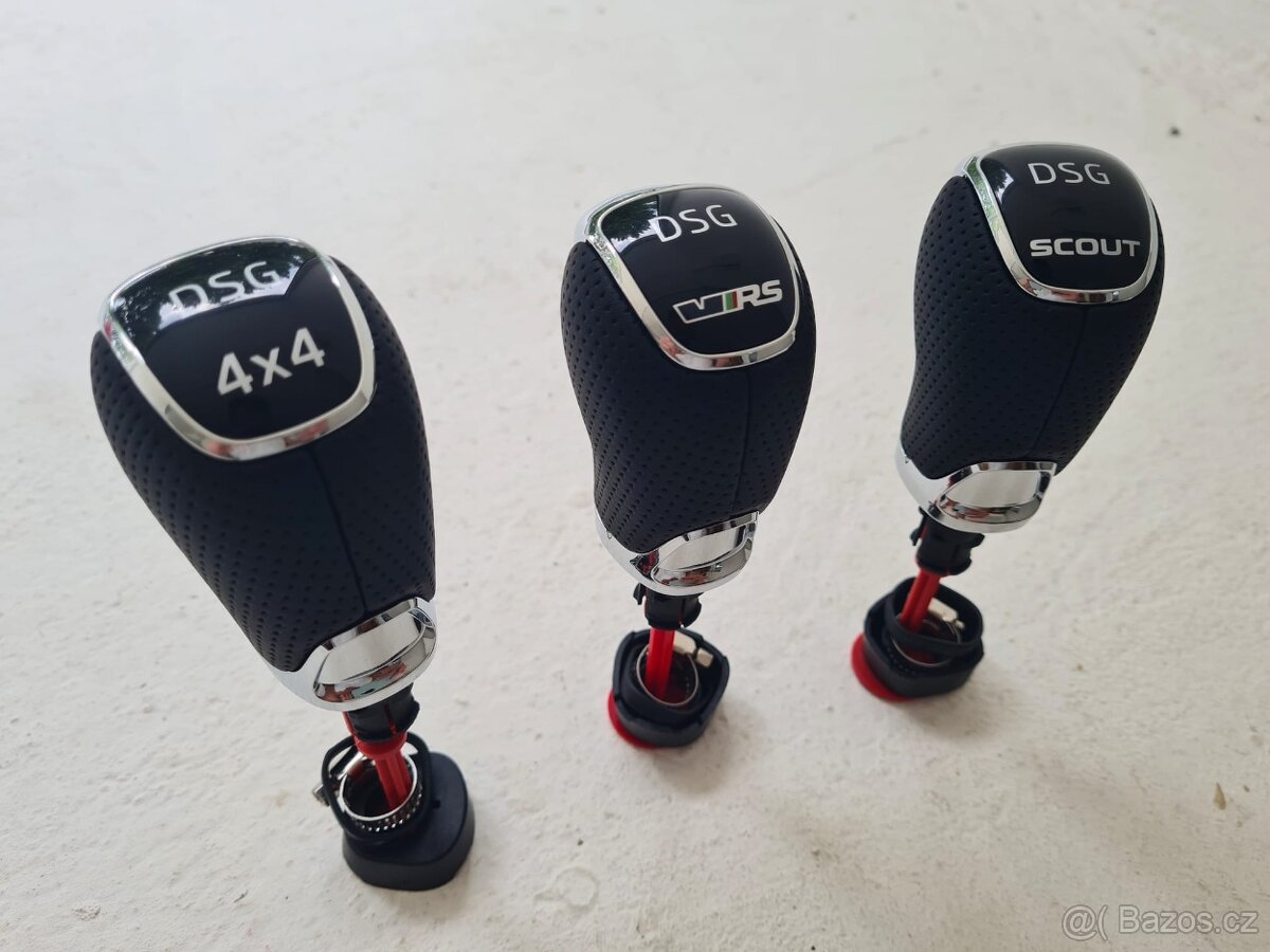 Alcantara / Perforovaná - hlavica DSG ŠKODA - 8