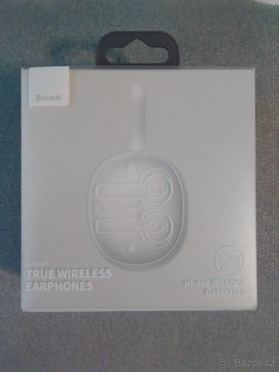Bezdrátová sluchátka Baseus Encok True W05, bílé - 8