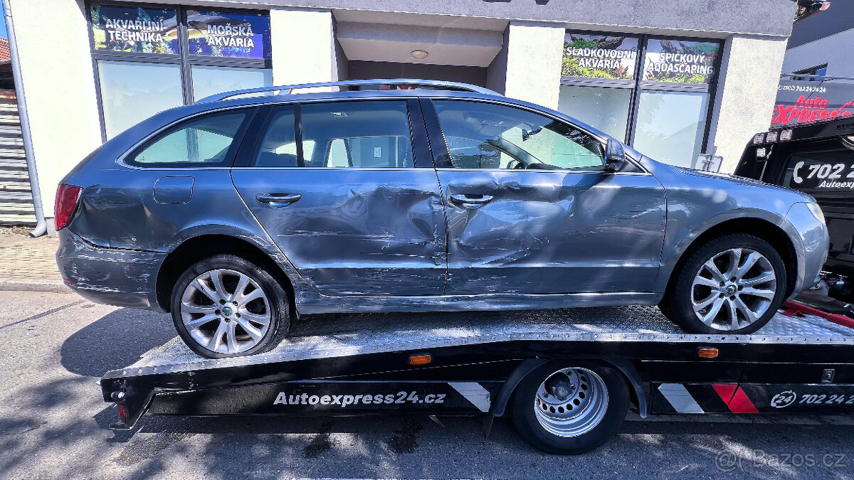 Vůz na díly Škoda Superb 2 kombi 2010 CBBB LTD LF8L - 8