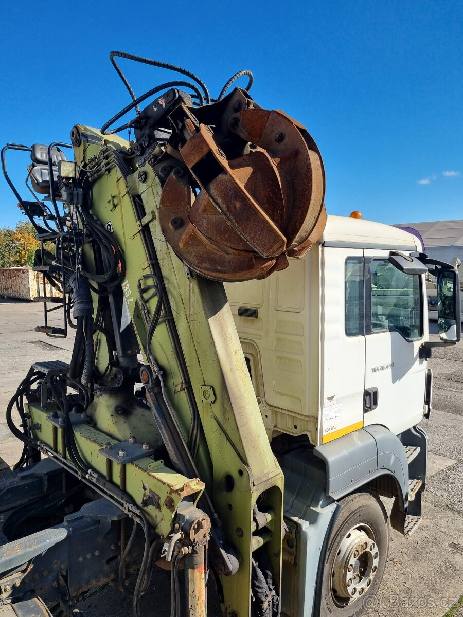 MAN TGS 26.440 6x4 (2010) kontajnerový nosič + HR Loglift - 8