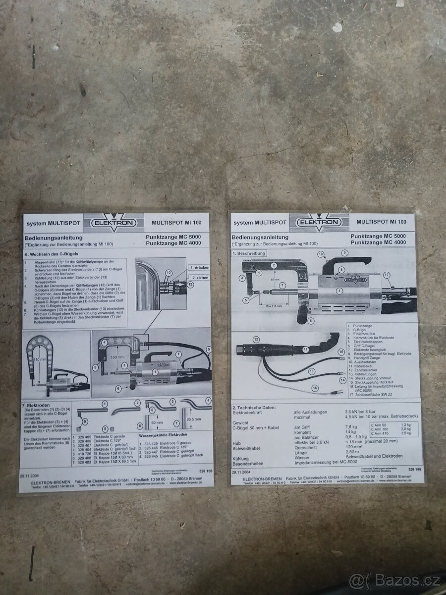 Bodová svářečka, spotovačka, bodovačka, Multispot - 8