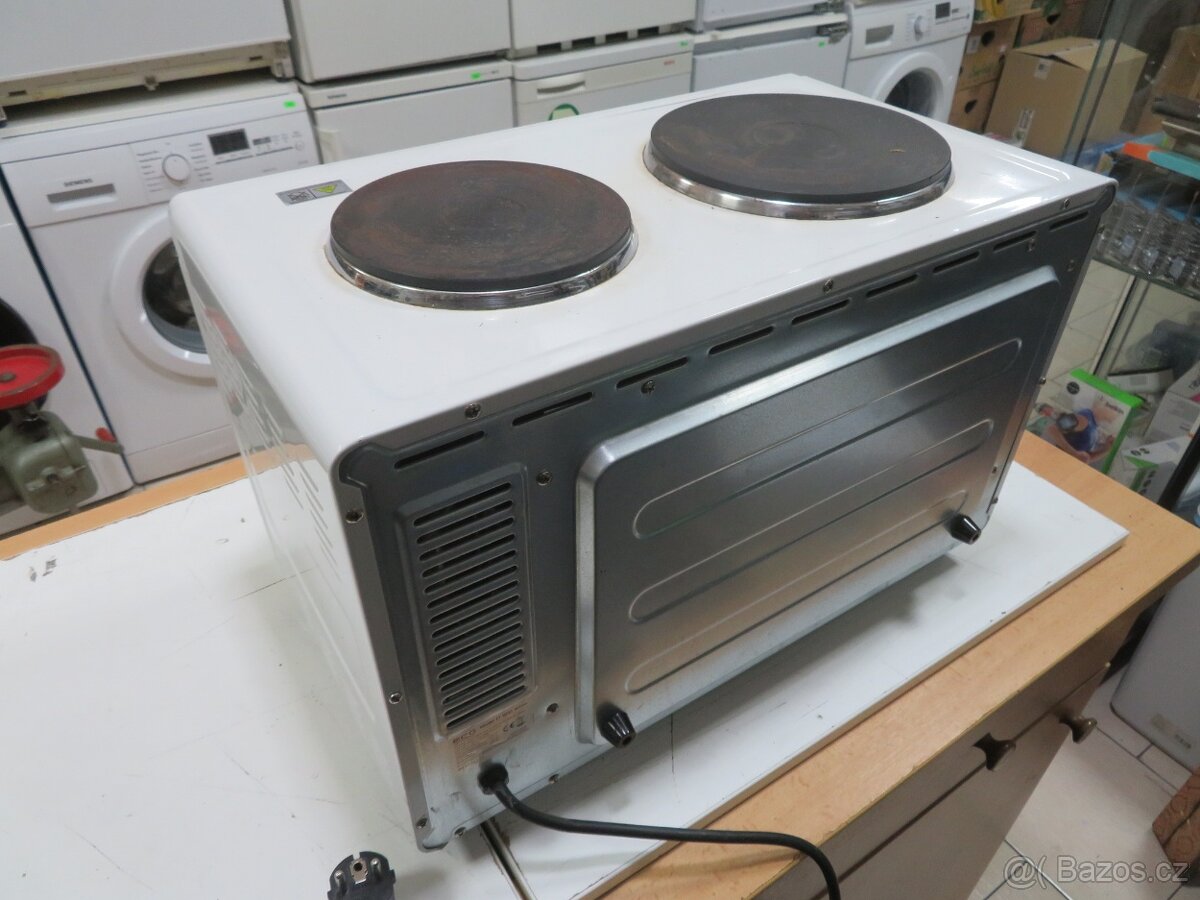 Mini trouba + vařič 2 plotny ECG ET 3031 - 8