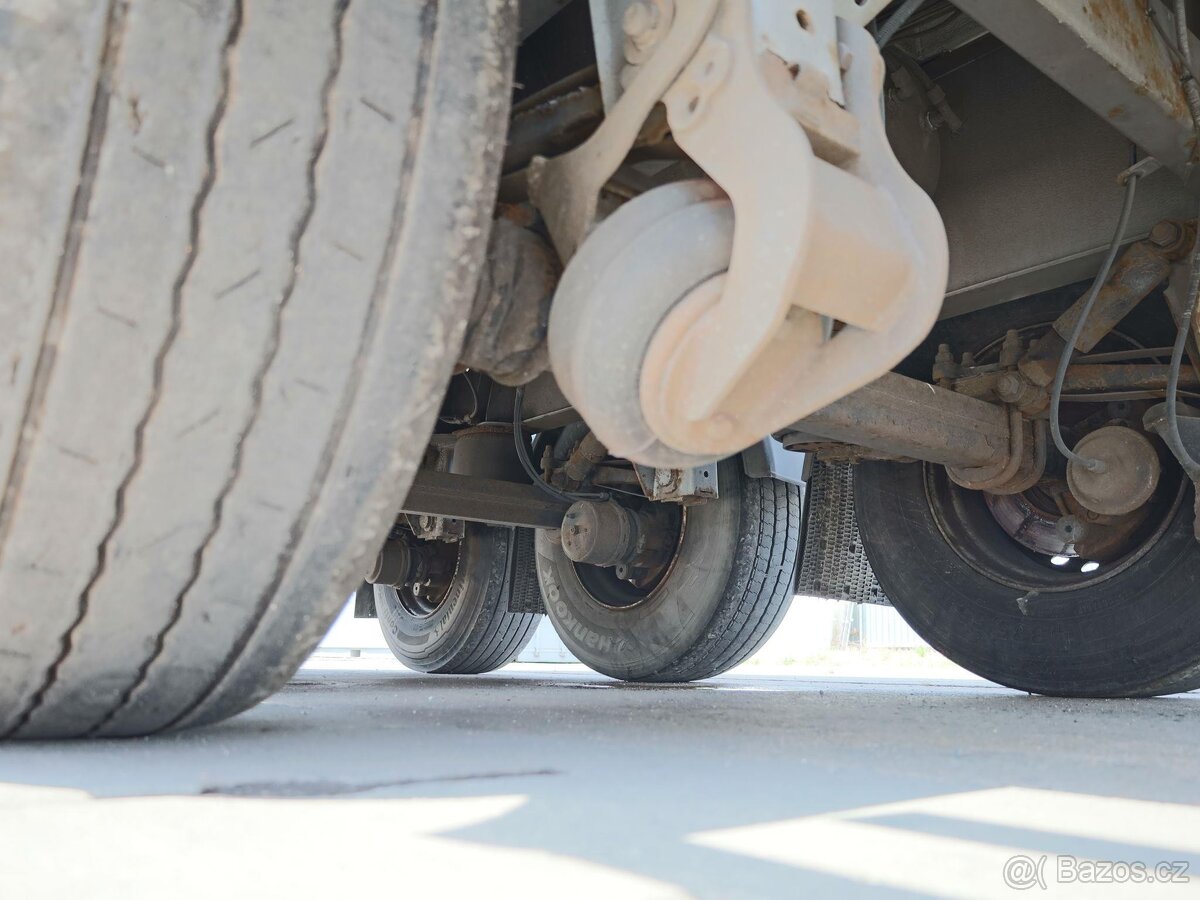 Schwarzmüller KIS 3/E, HLINÍKOVÝ, 50 CBM, 44 TUN, NÁPRAVY BP - 8