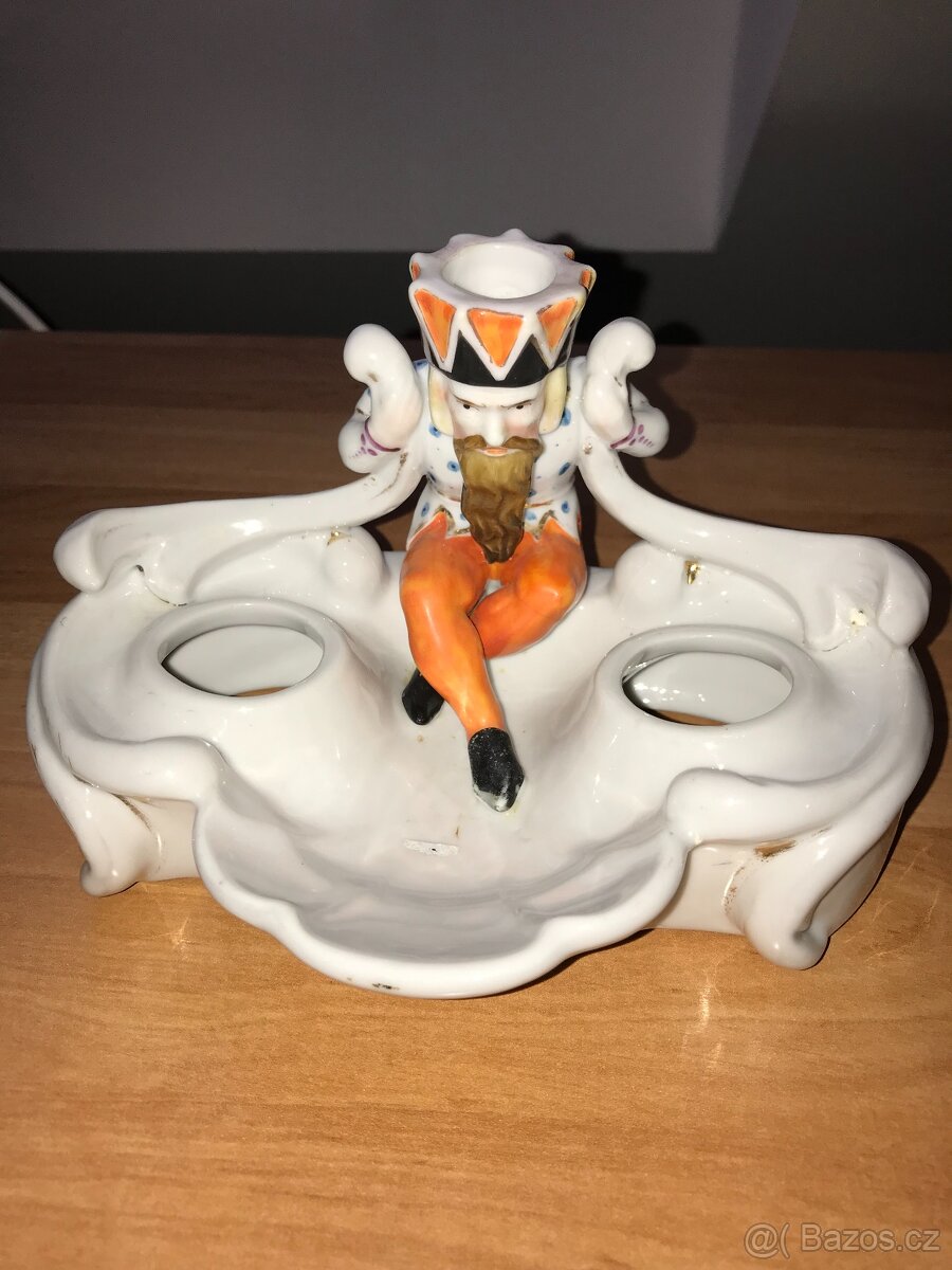 Sběratel nabízí staré porcelánové kalamáře - 8