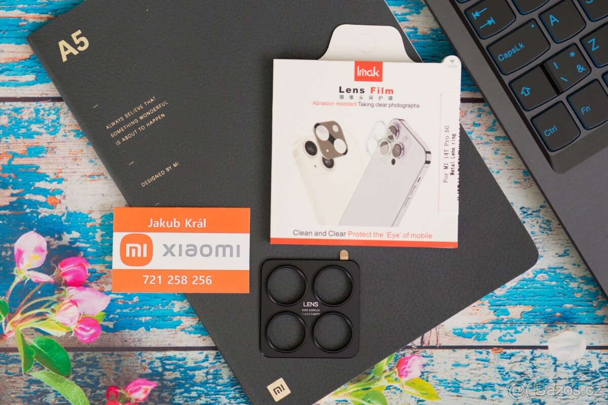 Kovová krytka na zadní fotoaparát Xiaomi, Redmi, Poco - 8
