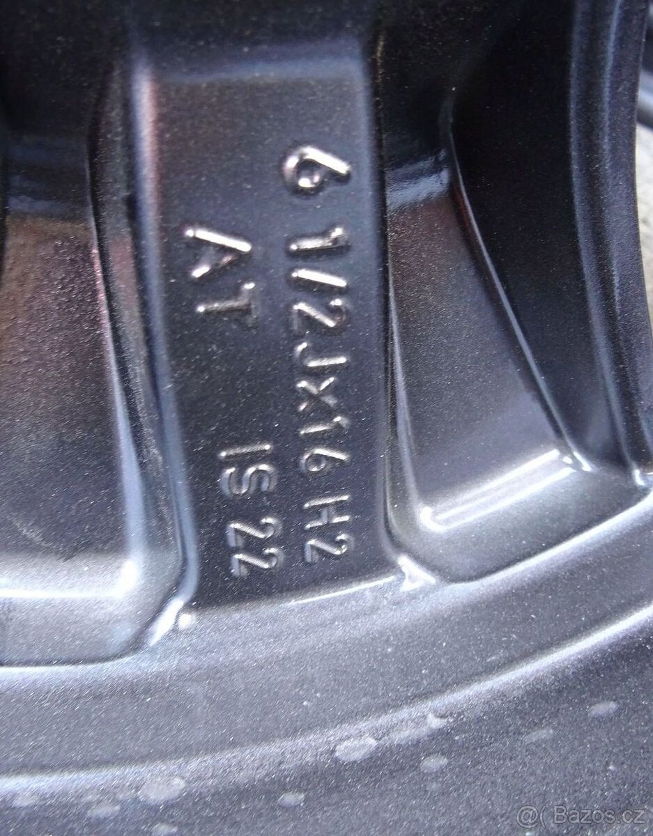Alu disky na Volkswagen. Škoda, 16", 5x112, ET 22 - 8