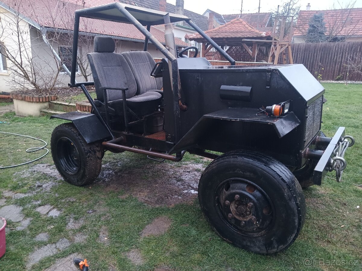 Traktor domácí výroby 4x4 - 8