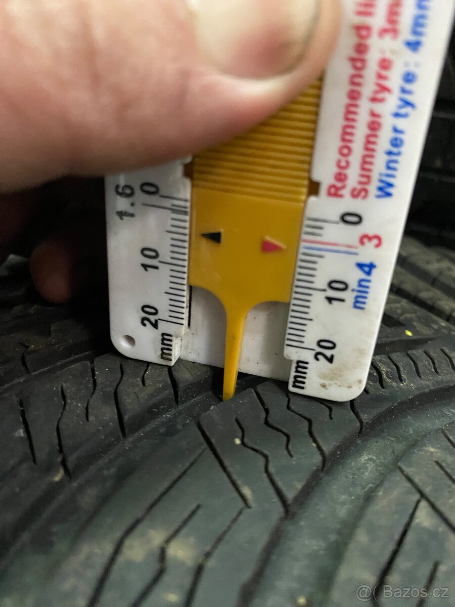 5x120 R16 7J ET34 + 205/55 R16 Michelin zimné - 8