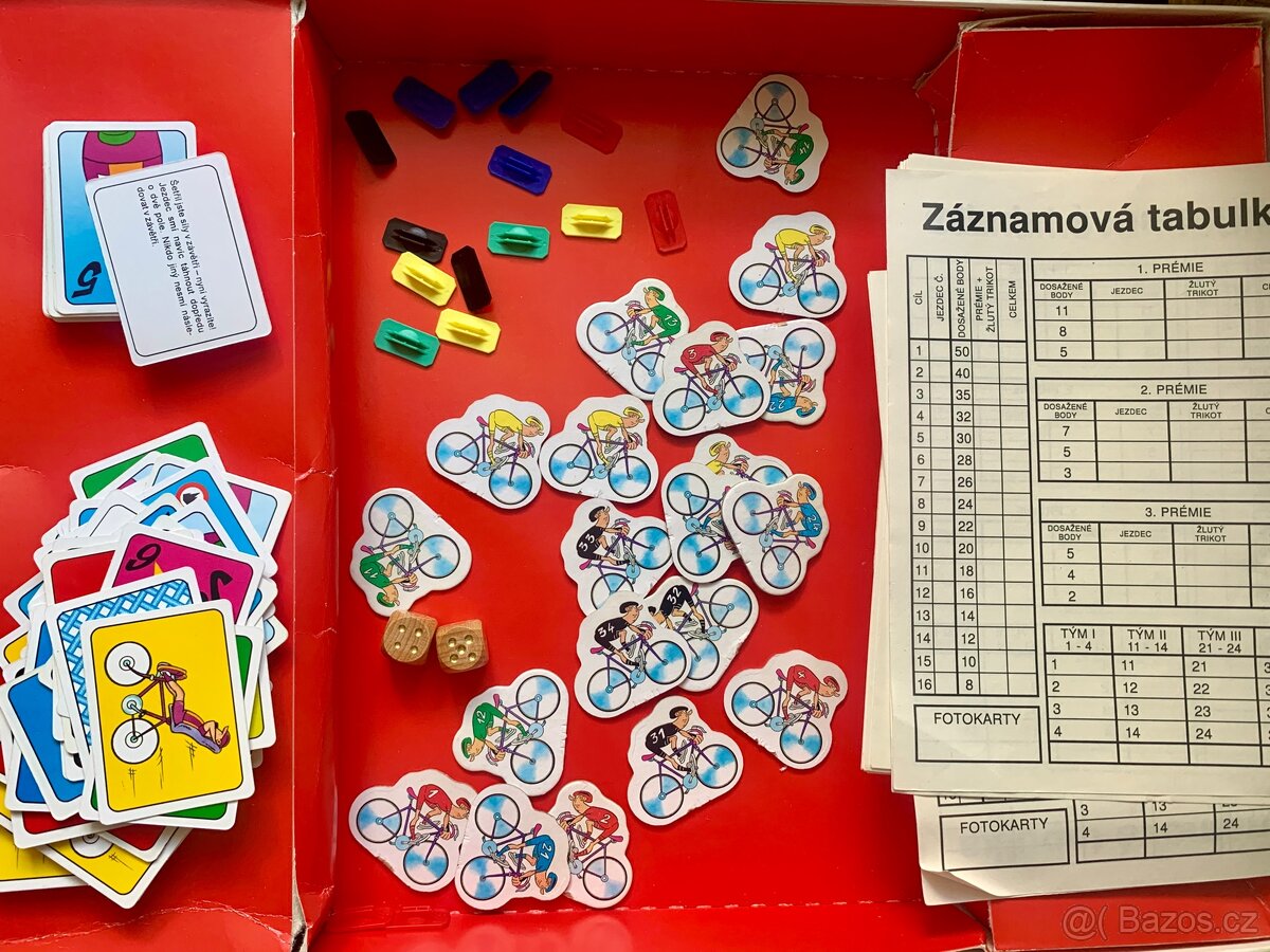 Retro stolní hra Peloton - 8