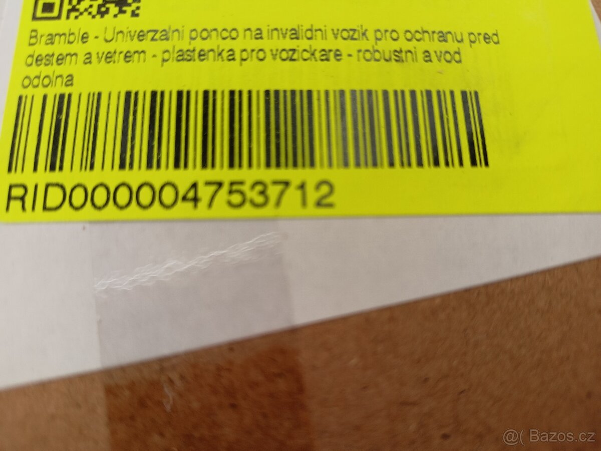 Pláštěnka na invalidní vozík - 8