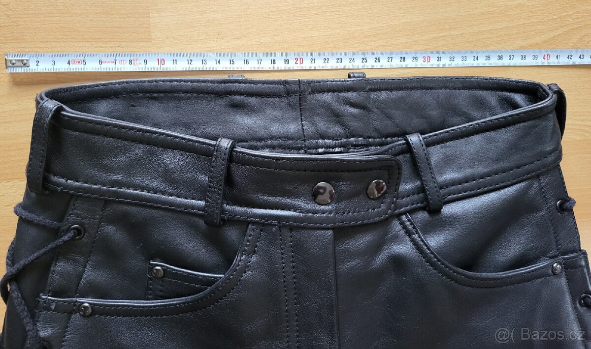 Dámské kožené kalhoty - 8