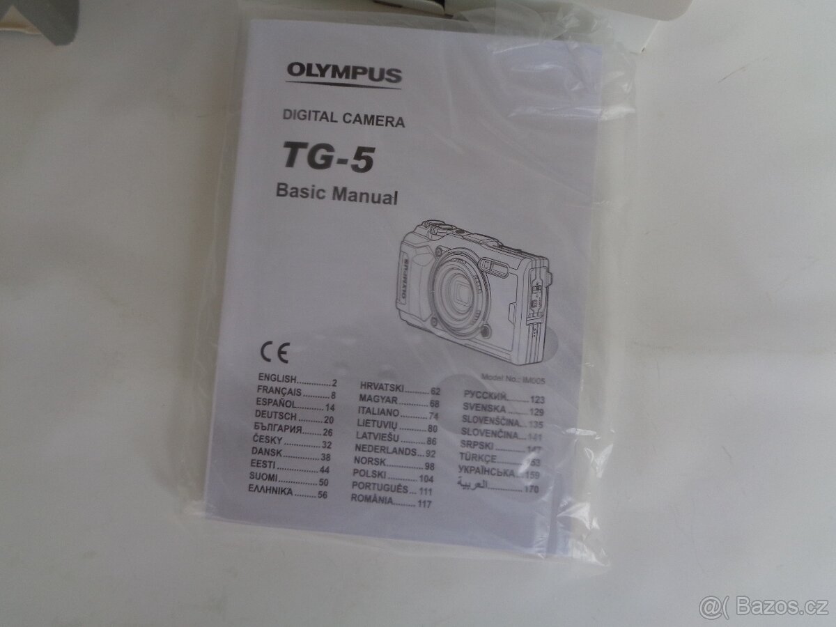 Fotoaparát Olympus TG-5 + karta 64 GB - 8