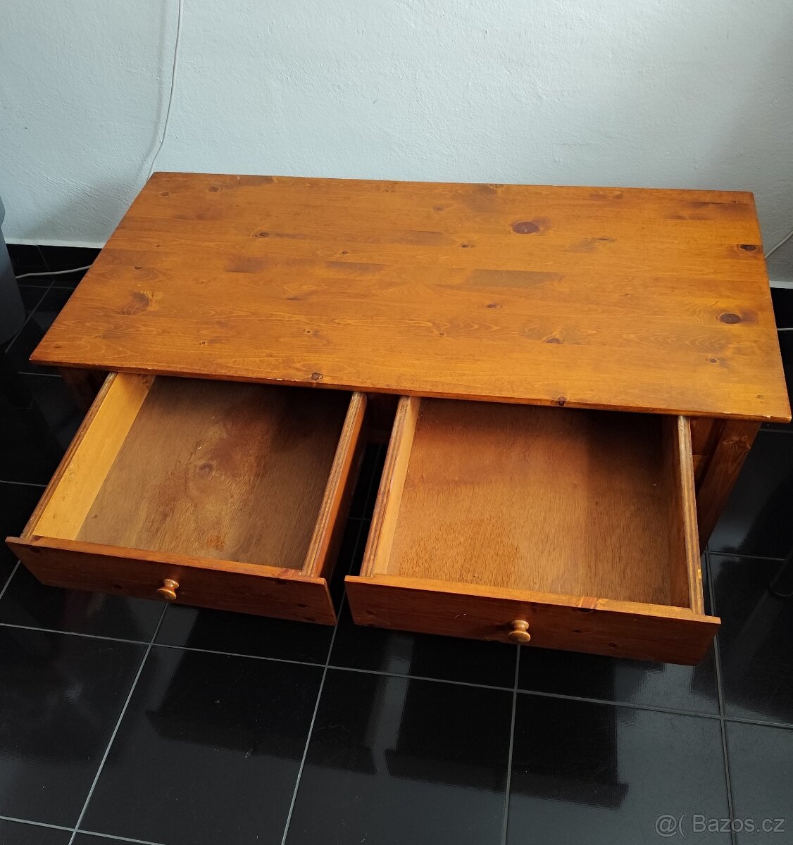 TV stolek / Konferenční stolek z masivu borovice - 8