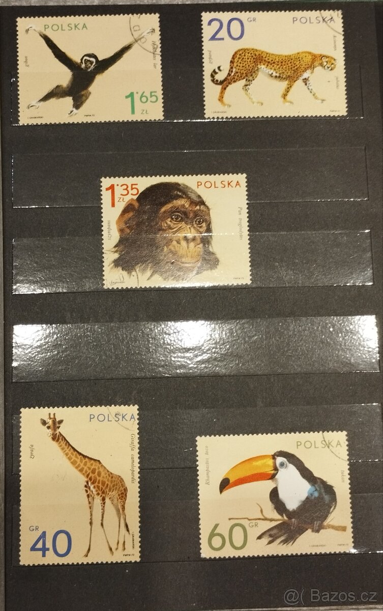 Žbirka známek z dětství Album č3 - 8