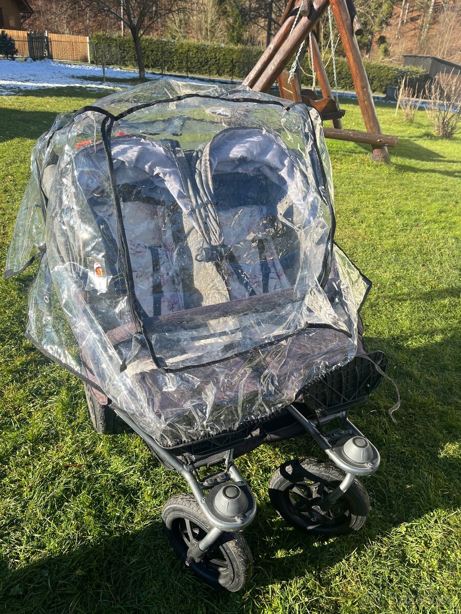 Kočárek pro dvojčata/sourozence Tfk Duo Combi - 8