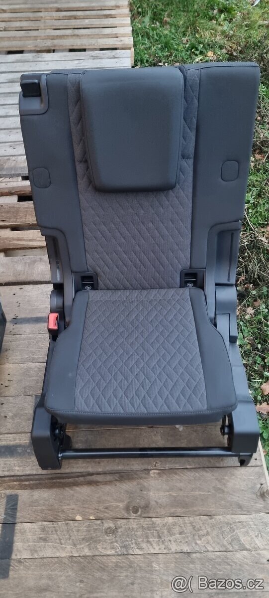 Zadní sedačky třetí řada zánovní VW Caddy r.v. 2022 - 2023 - 8