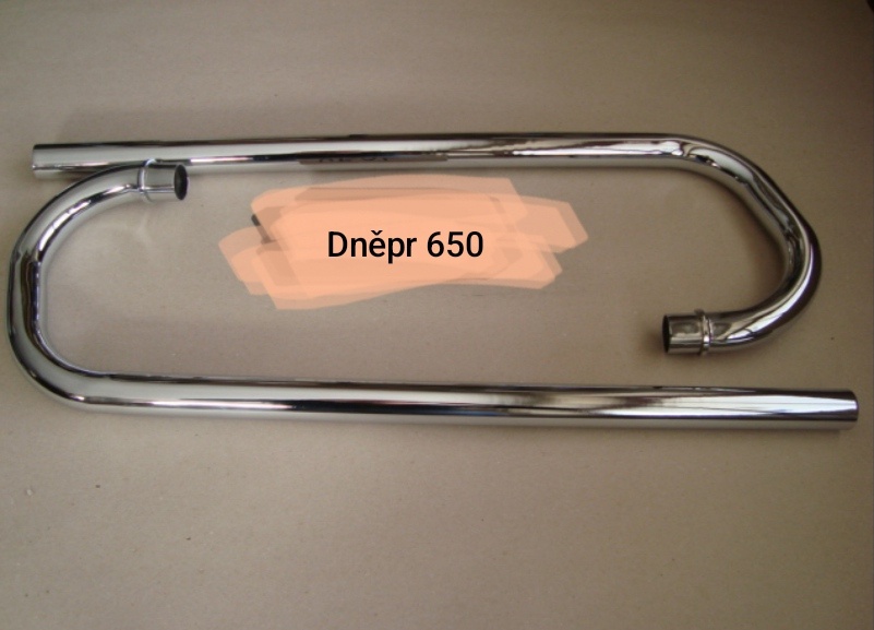 Výfuky kolena objímky rybiny doutníky K750 M72 M67 Dneper Ur - 8