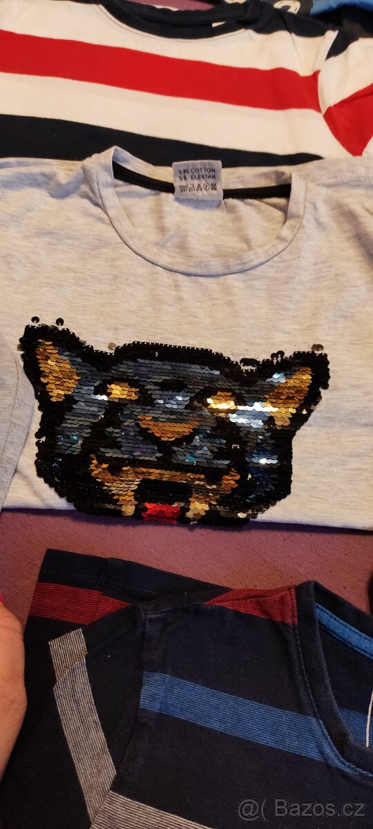 Oblečení vel.140 - 8