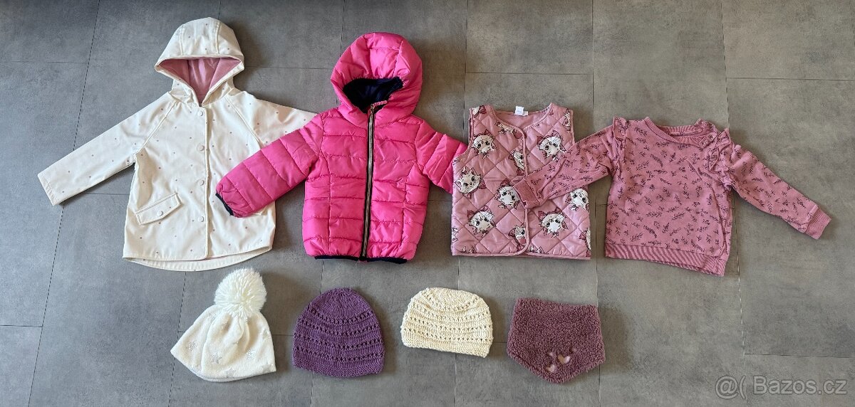 Dívčí oblečení vel. 92 - 8