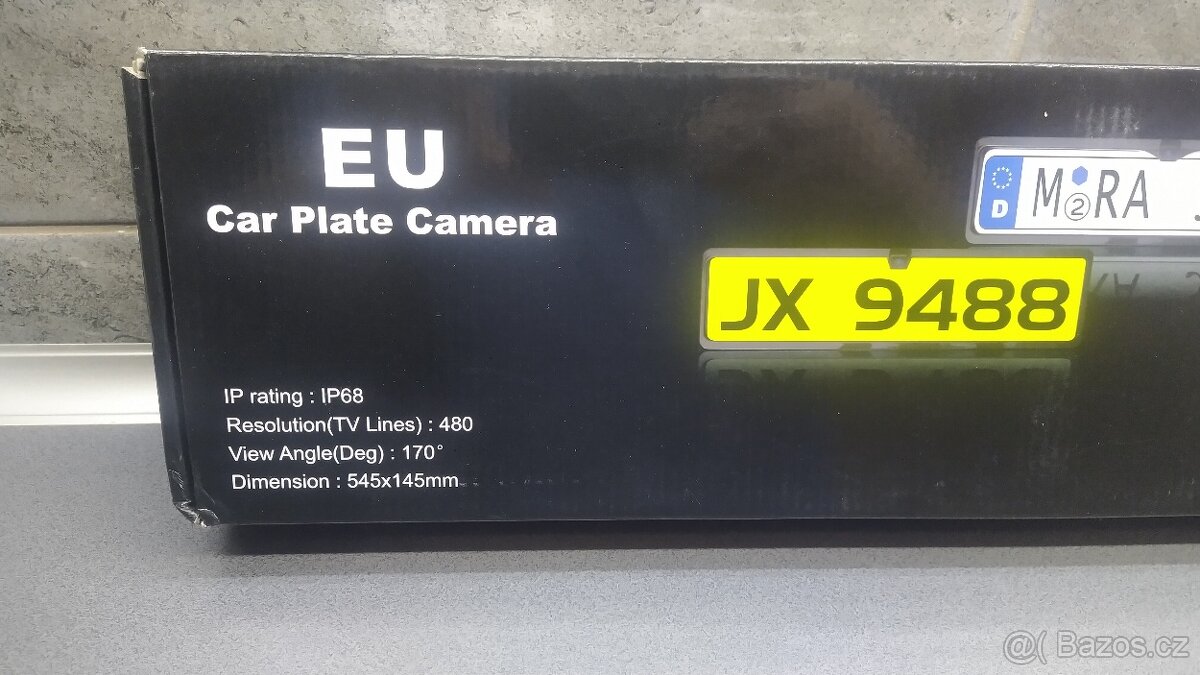 Kamera do auta ve zpětném zrcátku + Zadní kamera v SPZ - 8