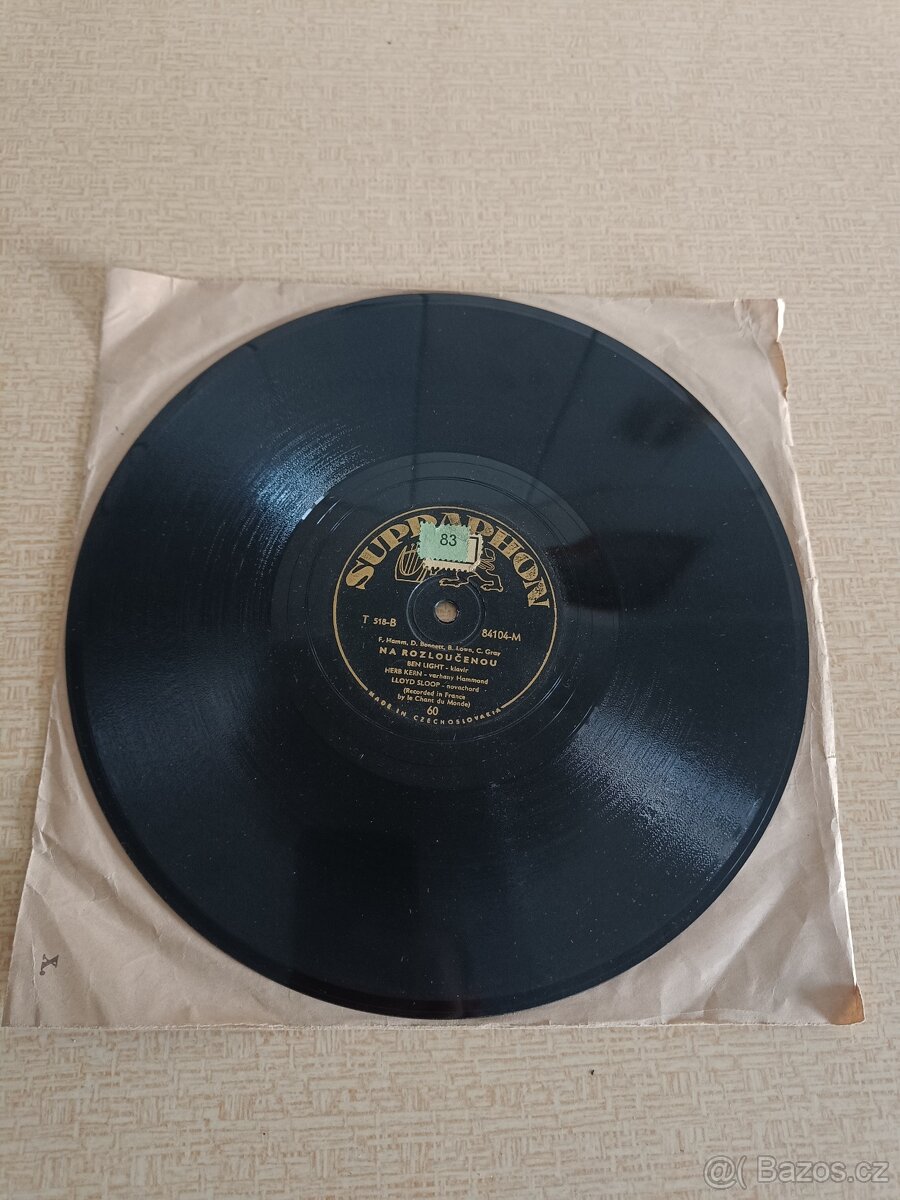 Staré gramofonové desky, 197 ks - 8