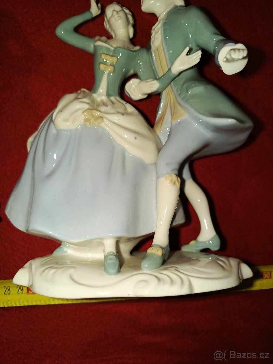 Porcelánové sošky 7 ks zn. Royal Dux atd. - 8