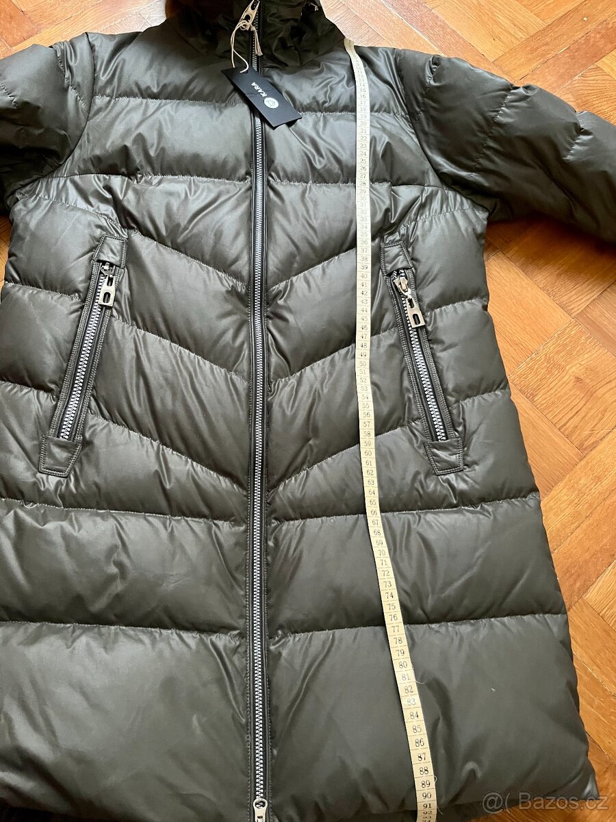 dámská pérová bunda Kara Nová pérova parka - 8