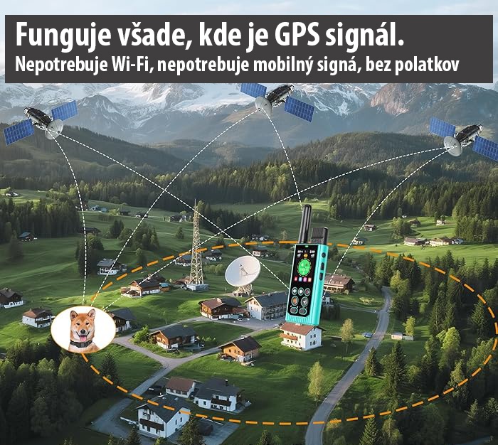 3v1: Výcvikový obojek, GPS neviditelný plot a GPS tracker - 8