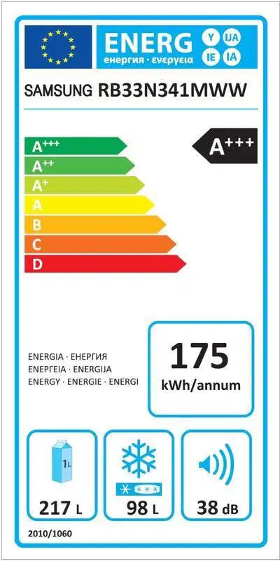 Lednice SAMSUNG RB33N341MWW/EF - 8