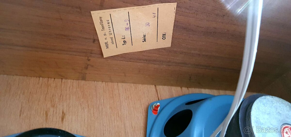 Reproduktory Supraphon RK-09 4 ohmi, 2x reproduktor Tesla - 8