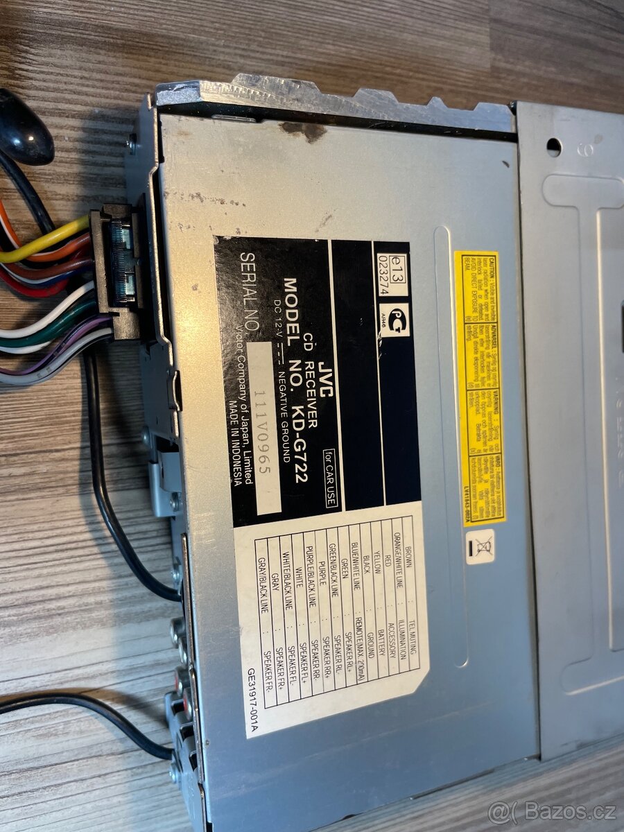 Autorádio JVC KD-G722 - 8