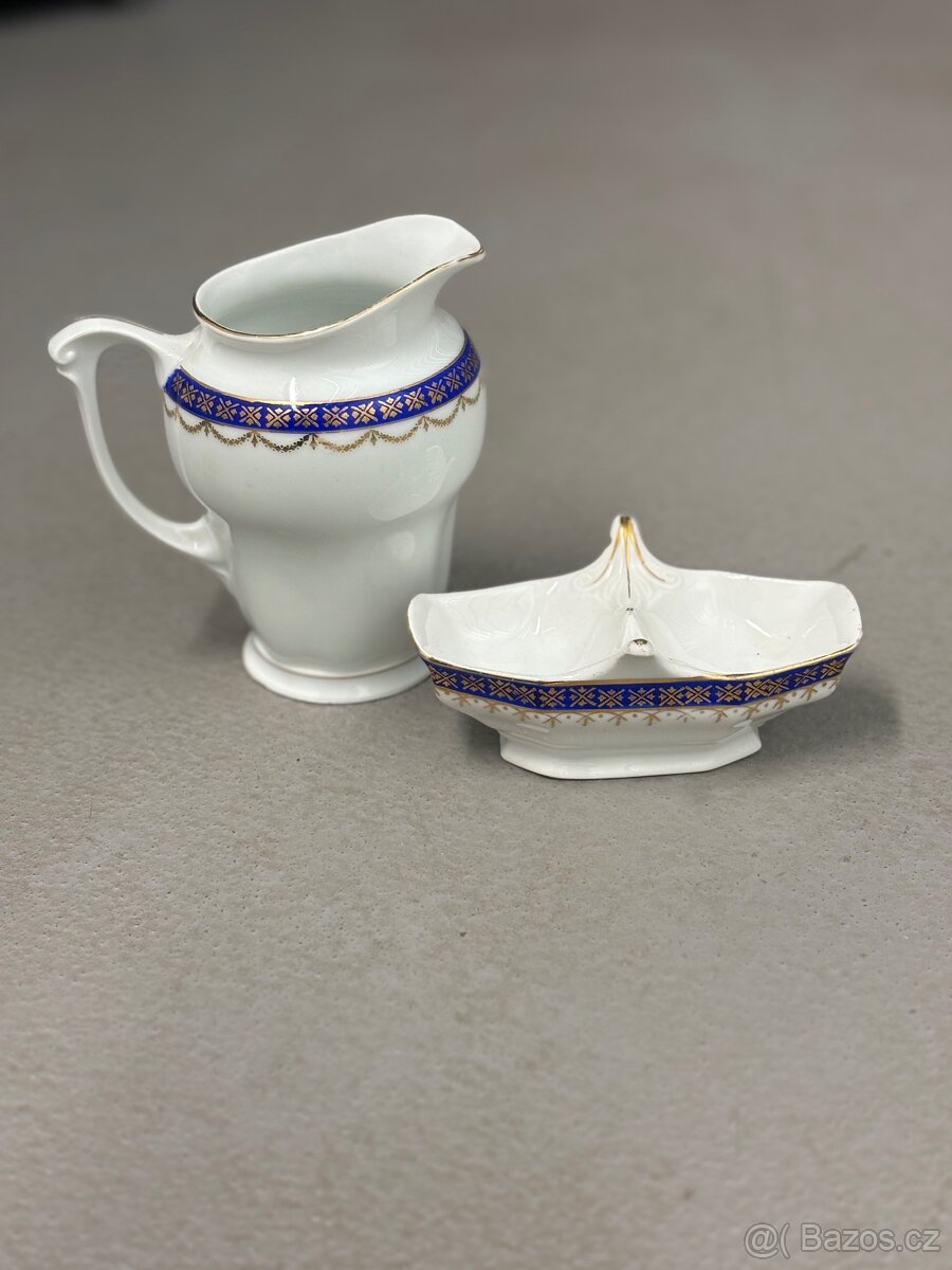 Starožitný porcelánový jídelní set - 8