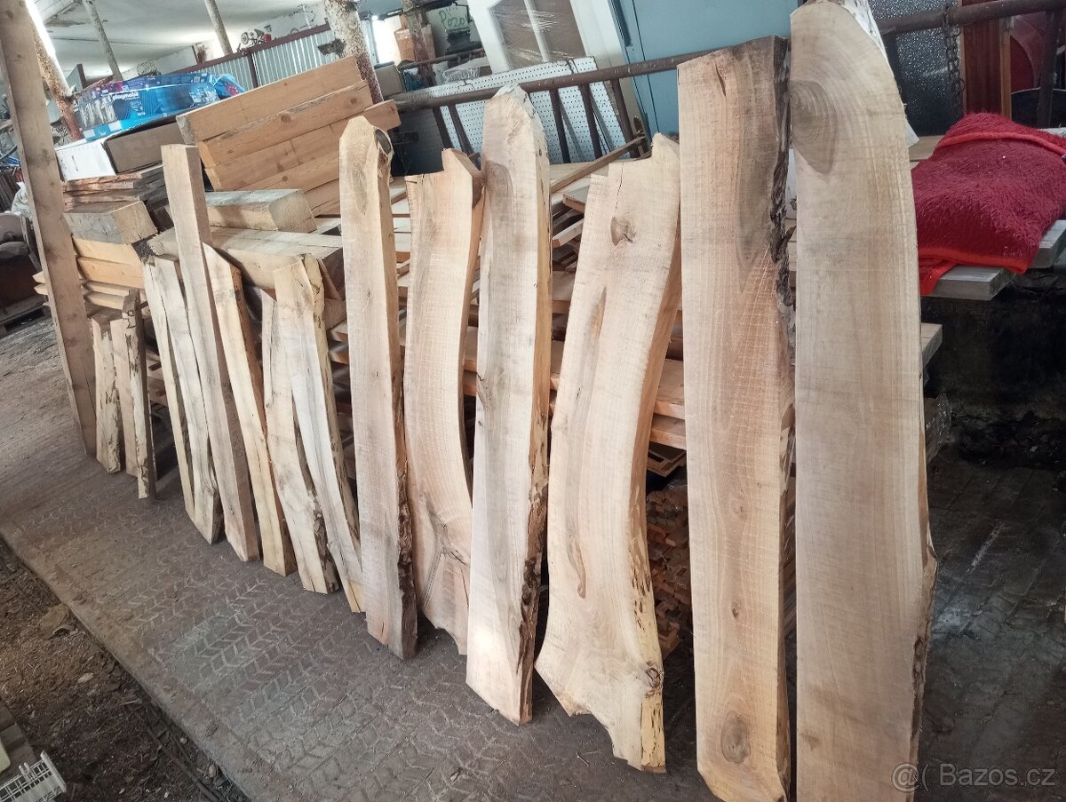 Ořech, fošny 15 kusů - 8