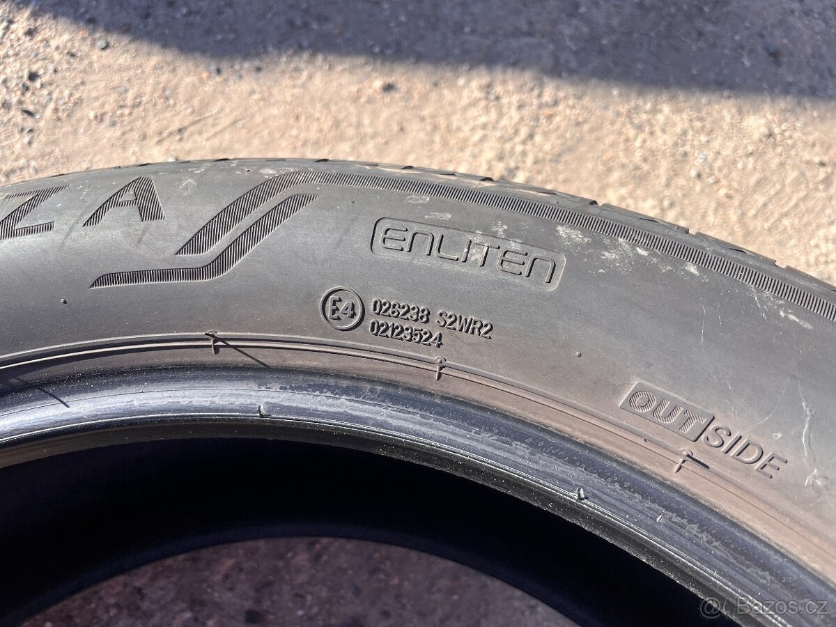4x 235/50R20 100W, BRIDGESTONE ALENZA, LETNÍ, 6MM - 8