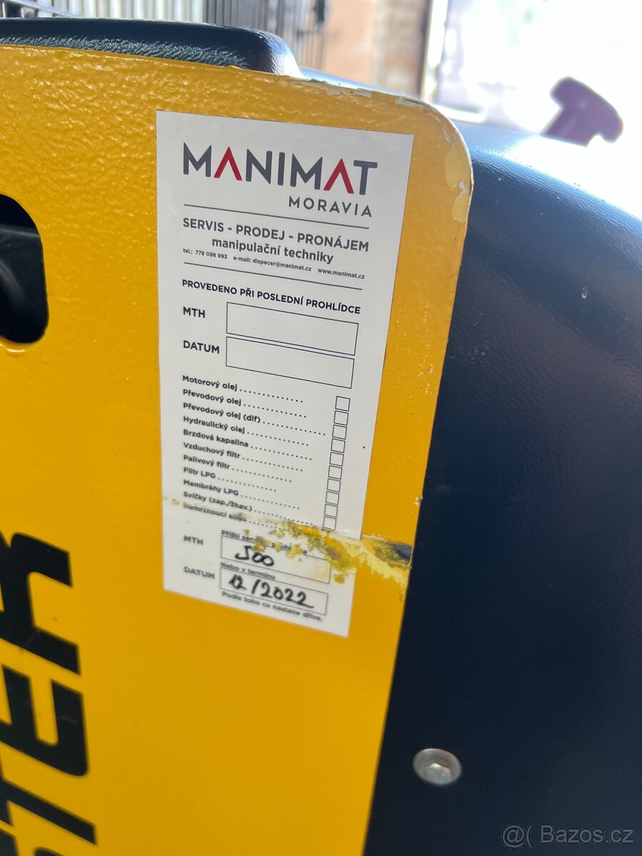 ELEKTRICKÝ RUČNĚ VEDENÝ VYSOKOZDVIŽNÝ VOZÍK HYSTER - 8